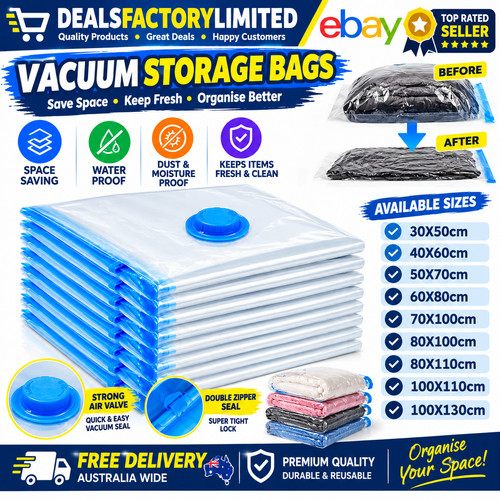 Large space saving vacuum - space,
