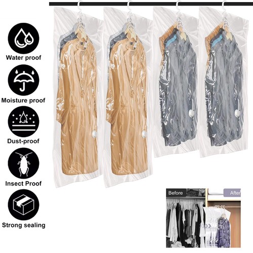 Hanging vacuum storage bags - vacuum,
