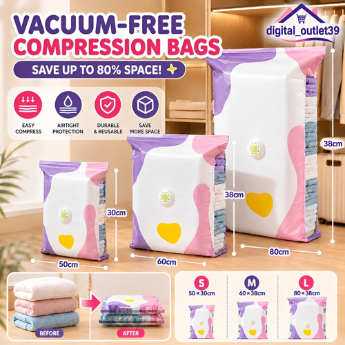 Pump vacuum storage bags - no,