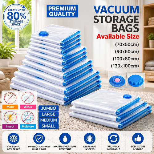 Vacuum storage bags - bags, jumbo