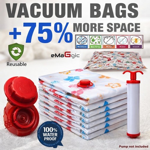 Pack vacuum storage bags - vacuum,