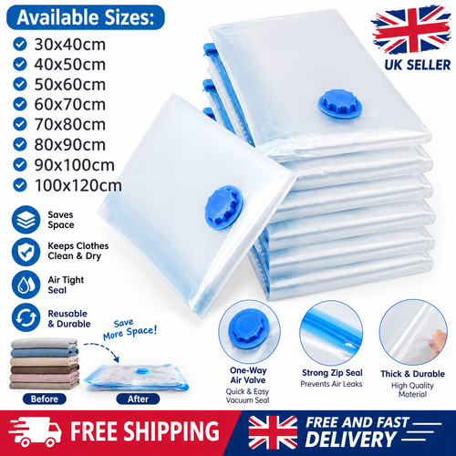 Vacuum storage bags with - bags, valve