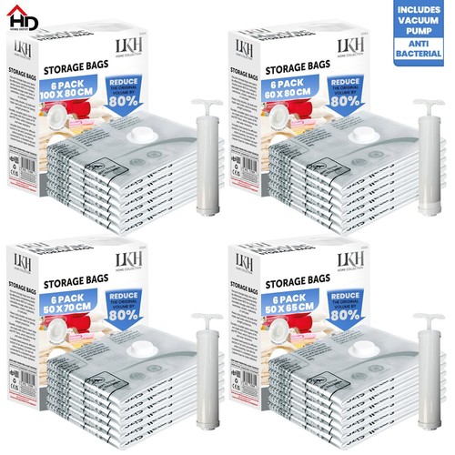 Vacuum storage bags strong - bags, x6
