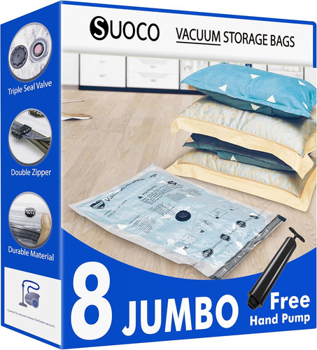 Jumbo vacuum storage bags - jumbo,