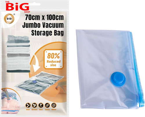 Jumbo vacuum storage bags - vacuum, 70cm