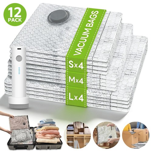 12x vacuum storage bags - vacuum,